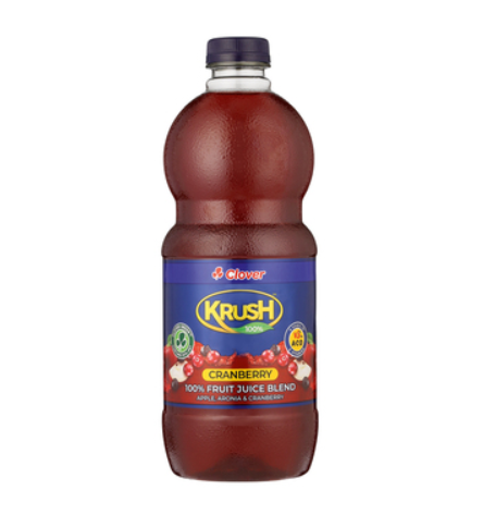 CLOVER KRUSH FRUIT JUICE 100% C/BER 1.5L